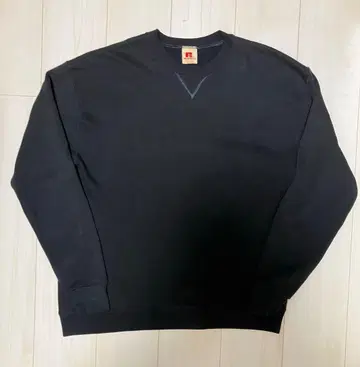 russell usa 80s 빨간색 택 블랙