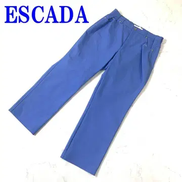 ESCADA 에스카다 캐주얼 팬츠 블루 코튼 44 C3400