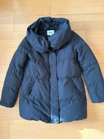 OZOC 블랙 다운 자켓 38