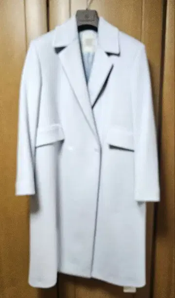 eleventy 라이트 블루 울 체스터 코트