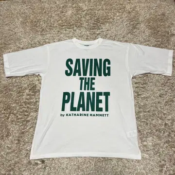 KATHARINE HAMNETT SAVING THE PLANET 티셔츠