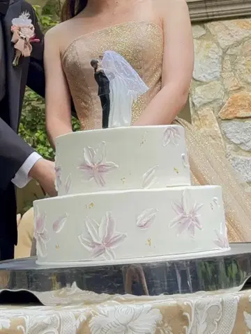 신랑 신부 케이크 토퍼
