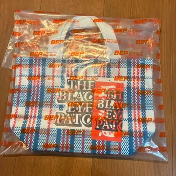 BEP 멀티 컬러 토트백 블랙아이패치