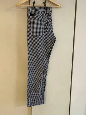 캘러웨이 깅엄 체크 팬츠