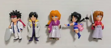 바람의 검심 피규어 5개