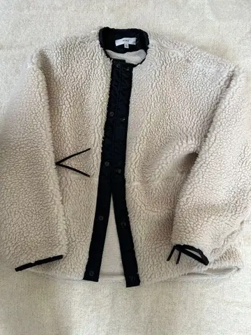 HYKE 플리스 자켓 사이즈 2 베이지