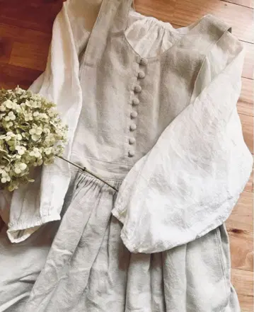 작가님 린넨 원피스