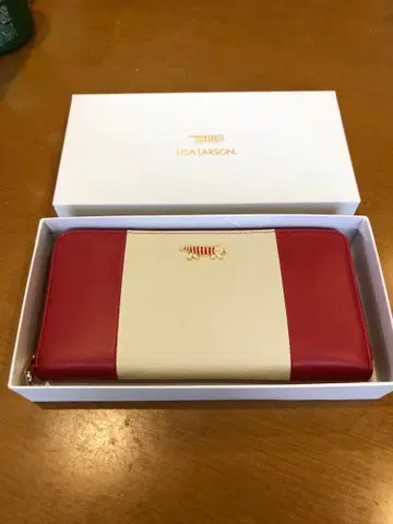 새상품 LISA LARSON 리사 라슨 라운드 지퍼 장지갑