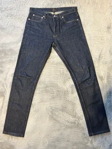 A.P.C. 다크 블루 스키니 데님