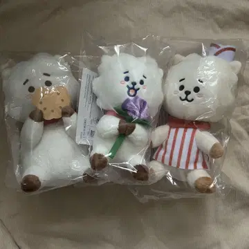 BT21 RJ 봉제 인형 3개 세트 제일복권
