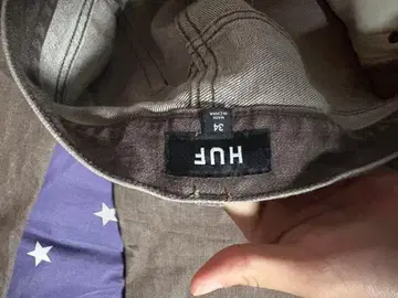 HUF 스트레이트 데님 팬츠 34