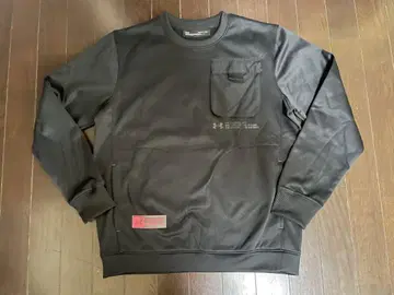Under Armour 블랙 트레이너 맨투맨 SM