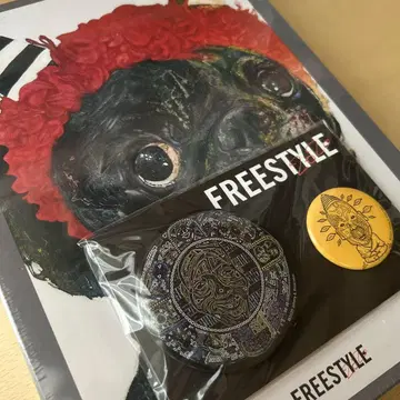 묶음 판매 FREESTYLE 2020 퍼즐, 캔뱃지 2점 오노 사토시