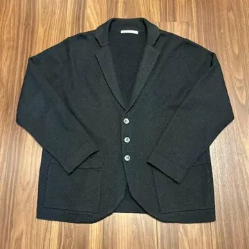 케이하야마플러스 블랙 울 테일러드 자켓 M
