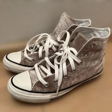 Converse 벨벳 하이컷 스니커즈