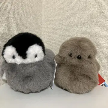 움직이는! 장난꾸러기 봉제 인형 아기 펭귄 TAITO 한정판