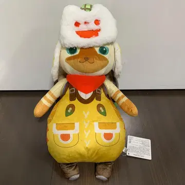 [캡콤 한정판] 몬스터 헌터 와일즈 오토모 아이루 봉제 인형