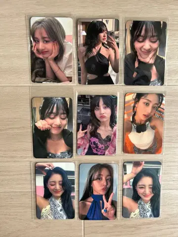 TWICE 지효 ZONE 트레카 세트