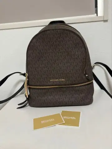 MICHAEL KORS 브라운 백팩