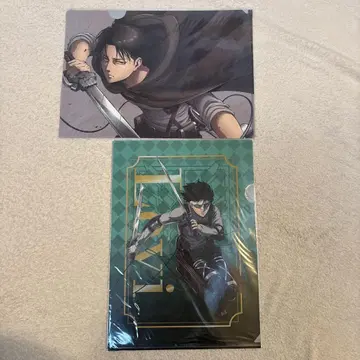 진격의 거인 리바이 A4 클리어 파일