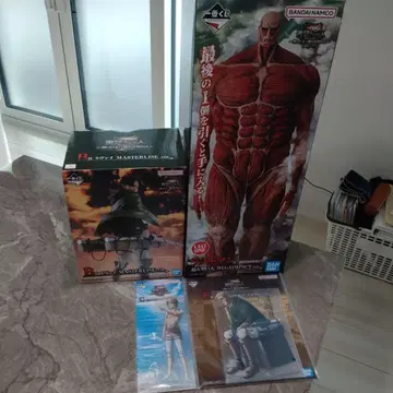 진격의 거인 제일복권 피규어