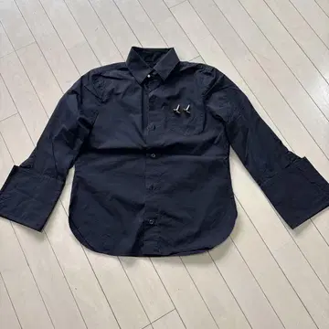 DSQUARED2 블랙 긴팔 셔츠 38