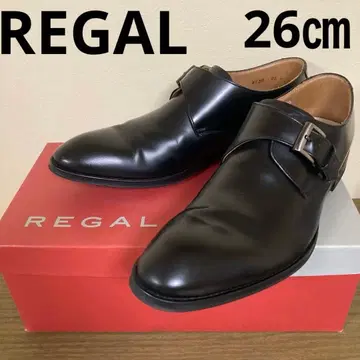 새상품급 REGAL 리갈 몽크 스트랩 가죽 신발 26cm