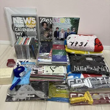 NEWS 굿즈 세트 (CD, 달력, 타월) 묶음 판매