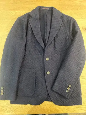 THE GIGI 울 니트 자켓 46 다크 네이비