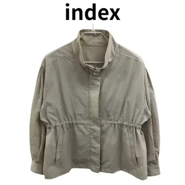 인덱스 인덱스 스탠드 카라 베이지 계열 아우터