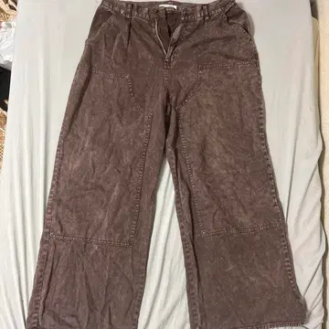 FREAK'S STORE 와이드 팬츠 브라운