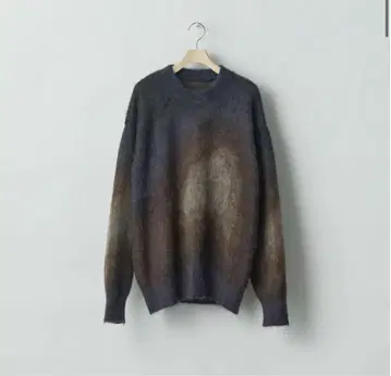 stein 24ss GRADATION MOHAIR KNIT LS