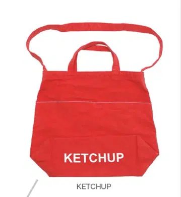 KETCHUP 로고 토트백