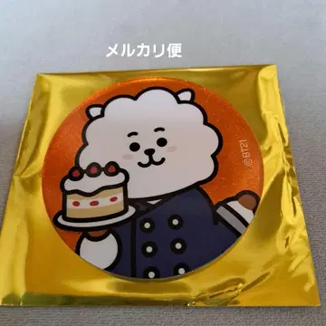 BT21 스이파라 콜라보 트레이딩 아크릴 코스터 RJ