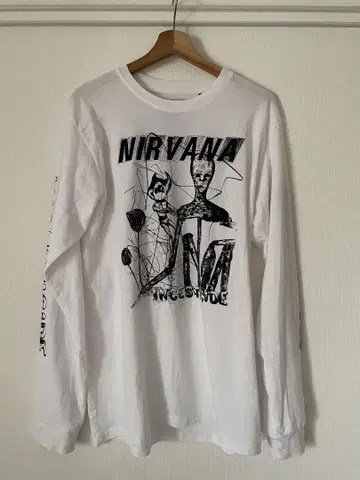 NIRVANA 인세스티사이드 닐바나 긴팔 티셔츠 2023년 제조