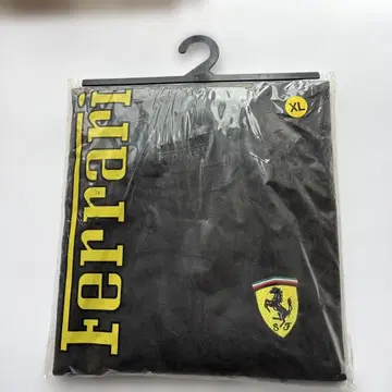 페라리 블랙 티셔츠 XL