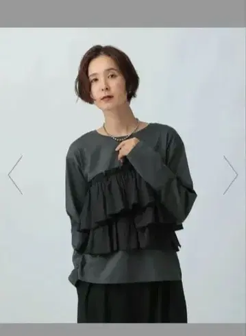 모듬 도킹 긴팔 풀오버 (차콜 블랙)