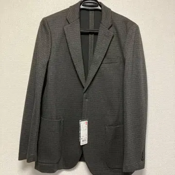 미사용 택 포함 유니클로 컴포트 자켓 M 브라운 계열