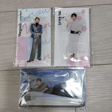 SnowMan 메구로 렌 아크릴 스탠드 세트