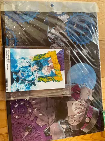 바니타스의 수기 클리어 파일 포토 카드 세트