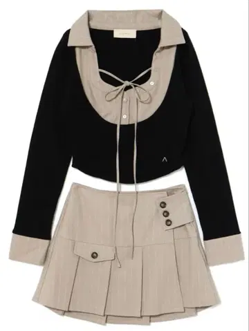 andmary robin girls set up beige M