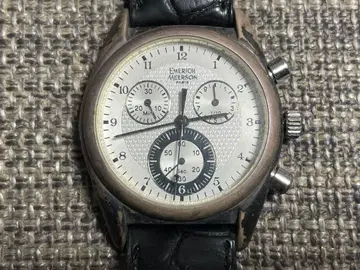 EMERICH MERSON 크로노그래프 손목시계 Silver925