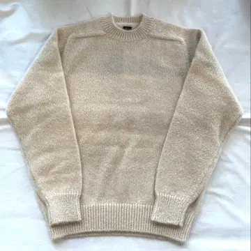 BATONER PURE MOHAIR 크루넥 풀오버 1