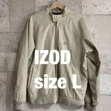 IZOD / 체크 라이너 코튼 자켓 (베이지/L 사이즈)