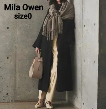 Mila Owen 접결 롱 트렌치코트 미라 오웬