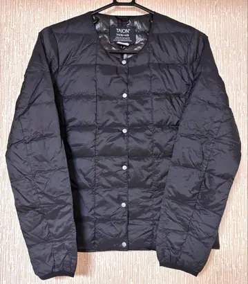 TAION 이너 다운 자켓 M 블랙