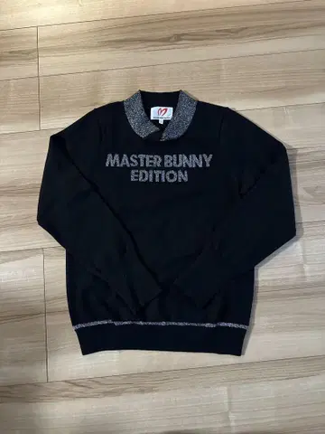 MASTER BUNNY EDITION 블랙 스웨터 사이즈 2