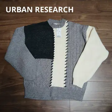 [ 새상품 ] URBAN RESEARCH 오버 사이즈 니트 스웨터