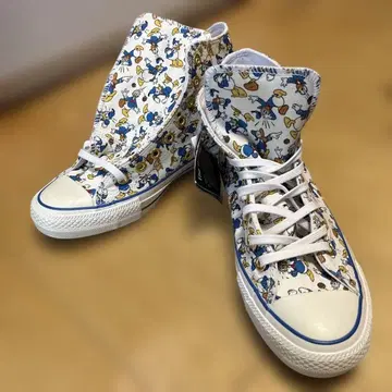 [레어!] Converse 도널드 덕 하이컷 스니커즈