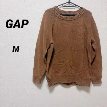 GAP [ M ] 브라운 긴팔 니트 스웨터